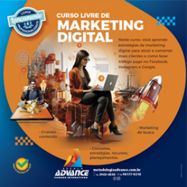 Marketing Digital - PRETO E BRANCO