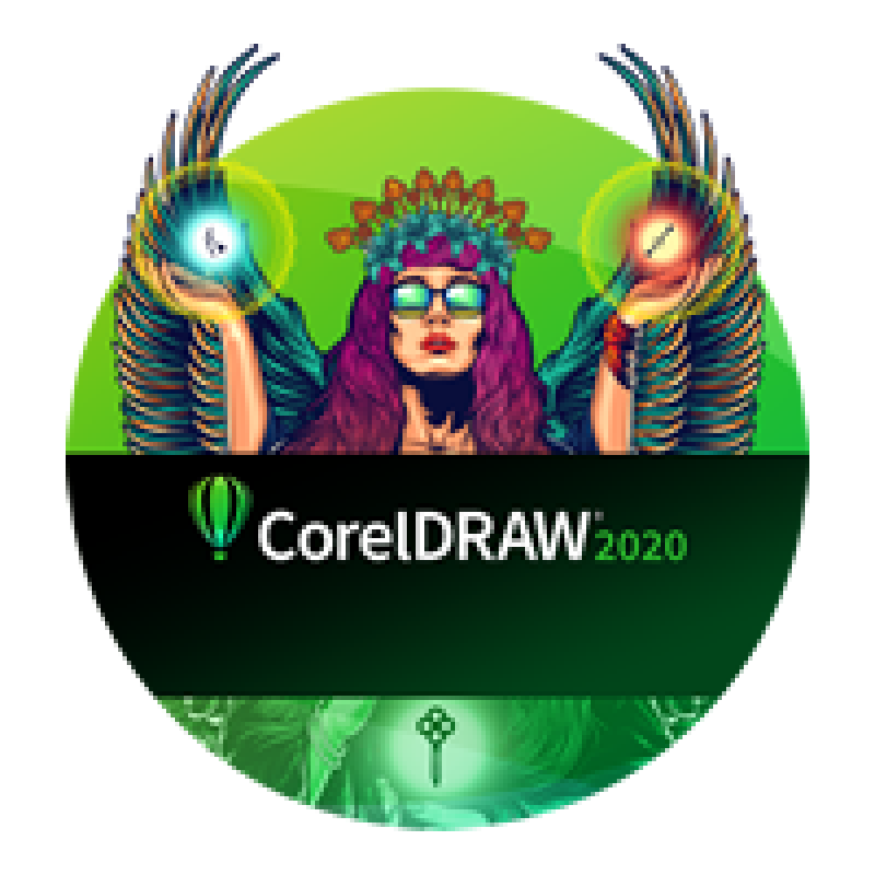 CorelDraw 20 PRETO E BRANCO