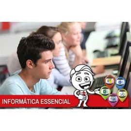 Combo apostilas Informática Essencial para Todos (Windows 10 + Office 2016) - PRETO E BRANCO