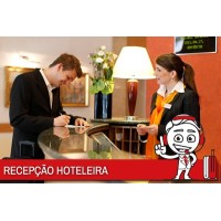 Combo apostilas Recepção Hoteleira (Windows 10) - PRETO E BRANCO